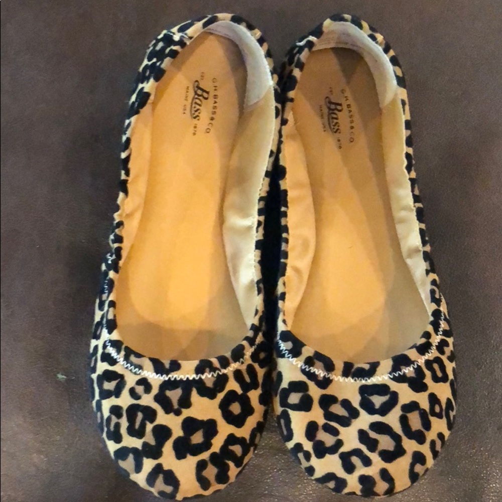 Animal Print Flats